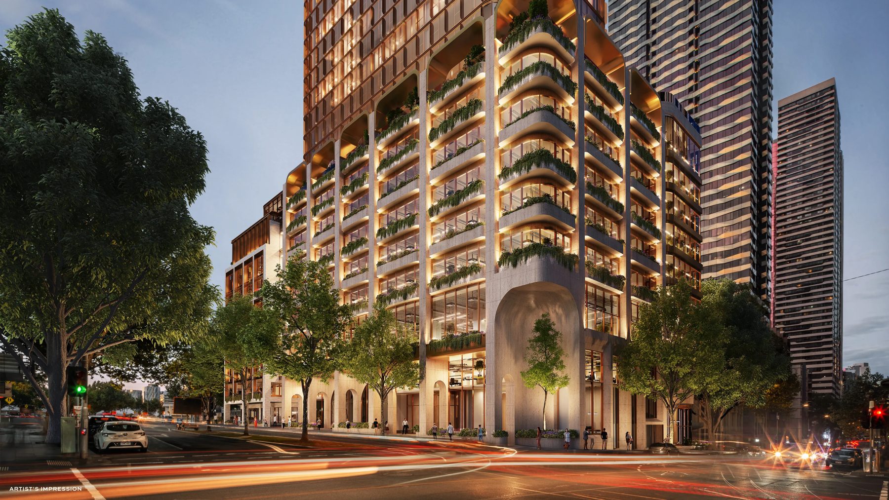 AURUM 建築外觀示意圖